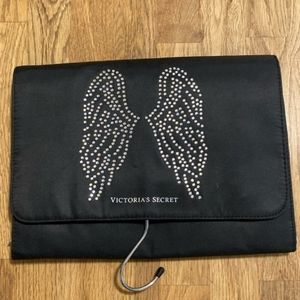 victoria's secret toiletry bag black